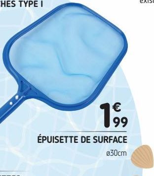 Epuisette de surface