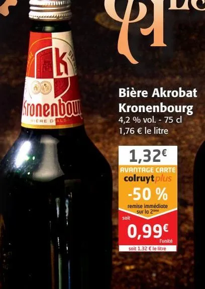 bière acrobat kronenbourg