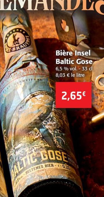 Bière Insel Baltic Gose