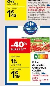 143  produits  carrefour