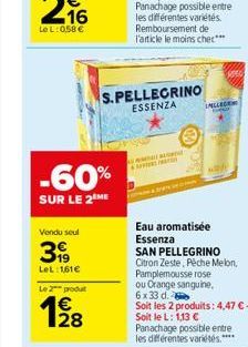 S.PELLEGRINO  ESSENZA  Ud  S