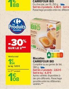 biscottes Carrefour