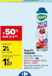 sirop Teisseire