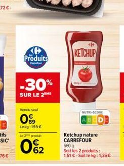 ketchup Carrefour