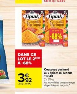 couscous Tipiak