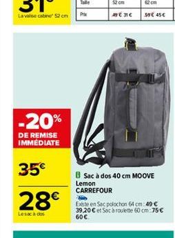 sac à dos Carrefour