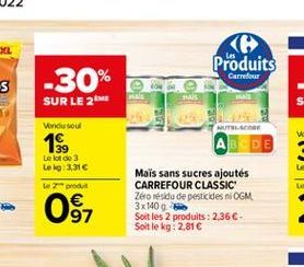 maïs Carrefour