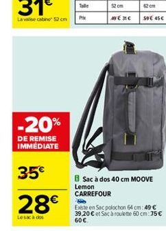 sac à dos Carrefour