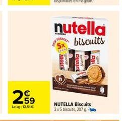 biscuits Nutella