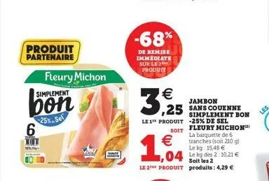 jambon fleury michon