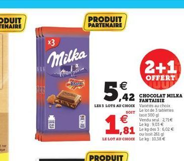 chocolat Milka