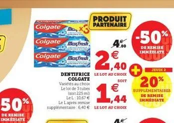 colgate ma  colgate maxfresh  colgate maxfresh  produit partenaire  4.0