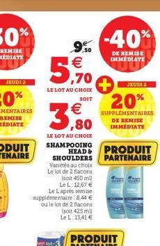 soldes head & Shoulders