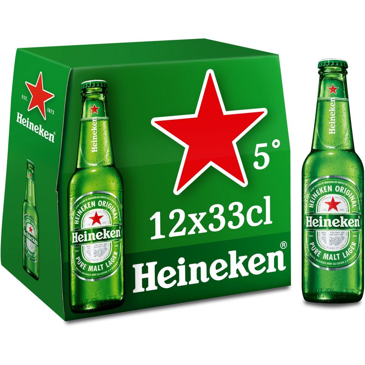 BIÈRE BLONDE HEINEKEN