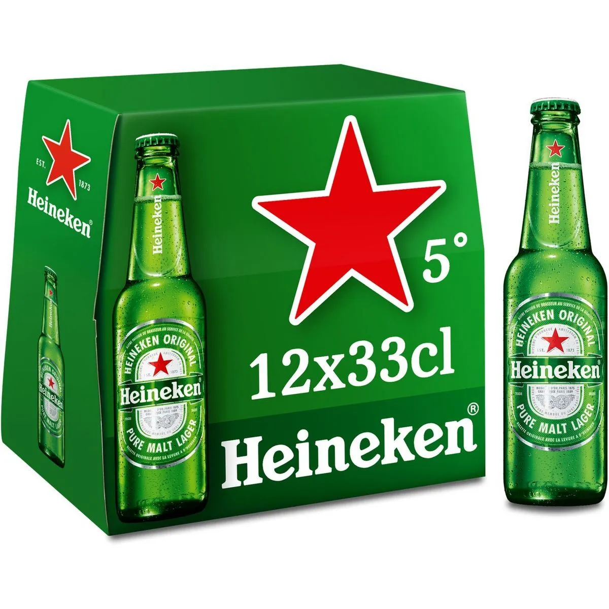 bière blonde heineken