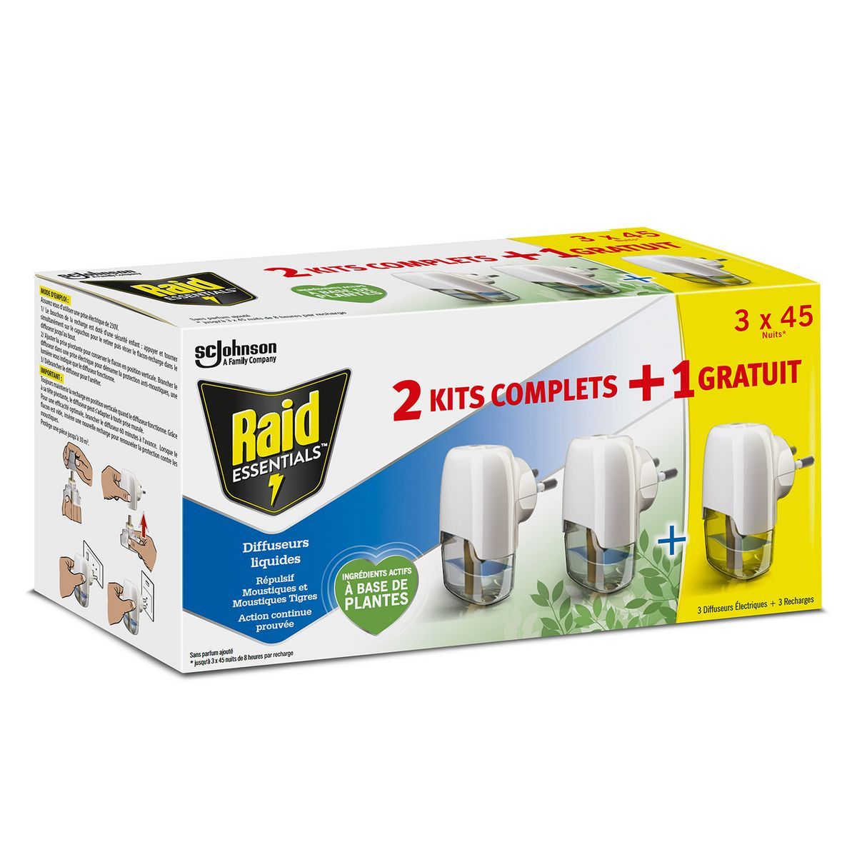 INSECTICIDE DIFFUSEUR ÉLECTRIQUE RAID