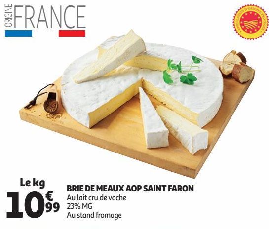 BRIE DE MEAUX AOP SAINT FARON