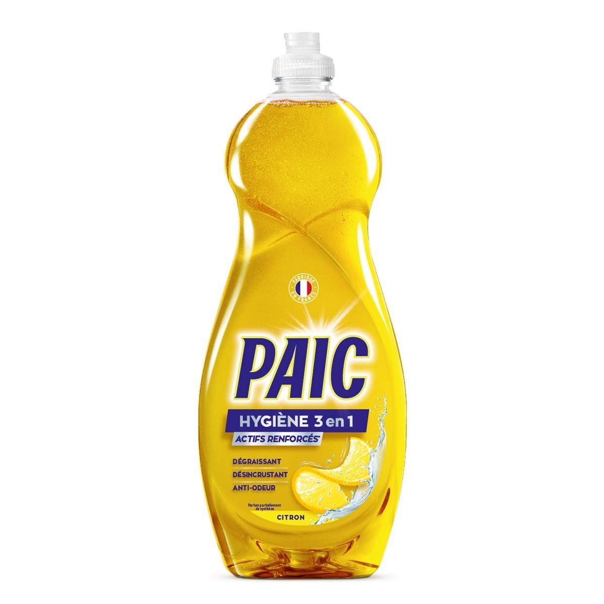 LIQUIDE VAISSELLE PAIC HYGIÈNE 3 EN 1