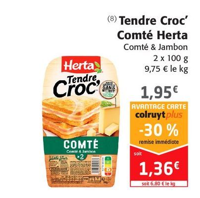 Tendre Croc' Comté Herta