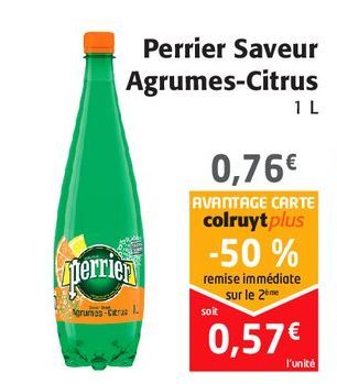 Perrier Saveur Agrumes-Citrus