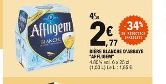 NOUVEAD  Affligem  BLANCHE