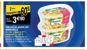 Fonduelle outer  T  FRANCE  -60%