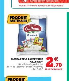 mozzarella Galbani