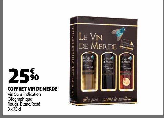 COFFRET VIN DE MERDE