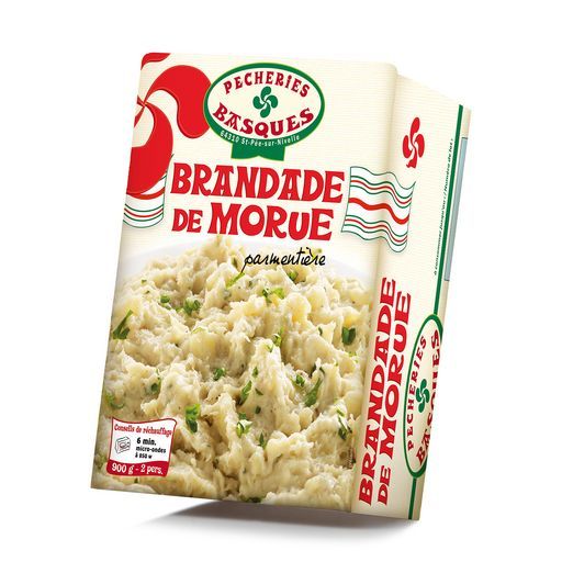 BRANDADE DE MORUE PARMENTIÈRE PÊCHERIES BASQUES