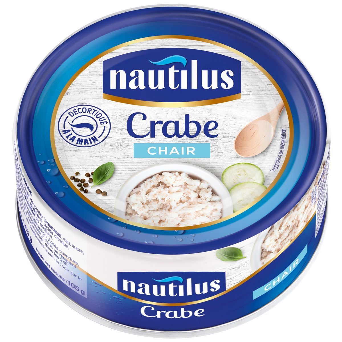 CHAIR DE CRABE NAUTILUS