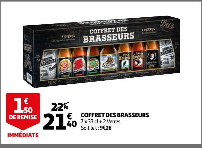 coffret des brasseurs