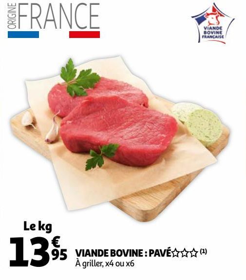 VIANDE BOVINE : PAVÉ