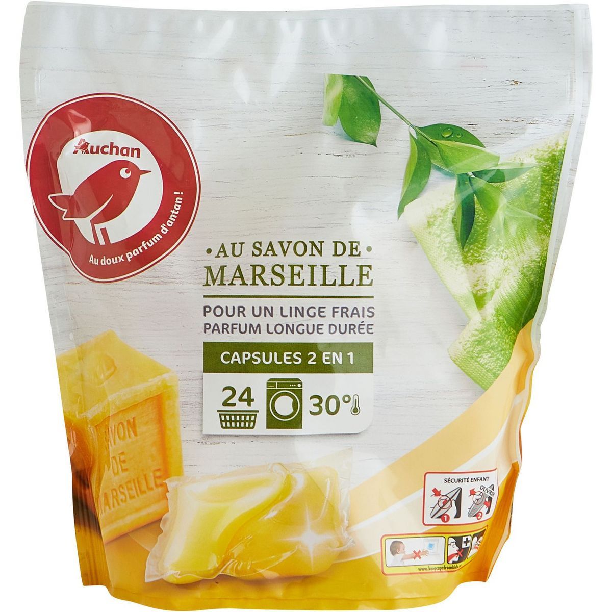 LESSIVE CAPSULE AUCHAN