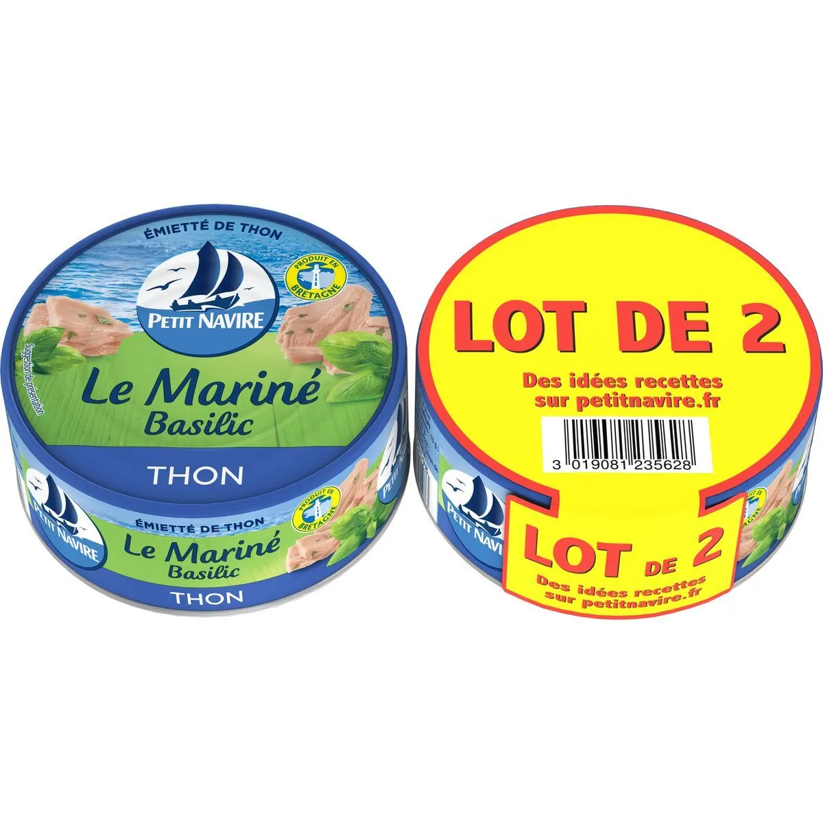 le mariné thon au basilic petit navire