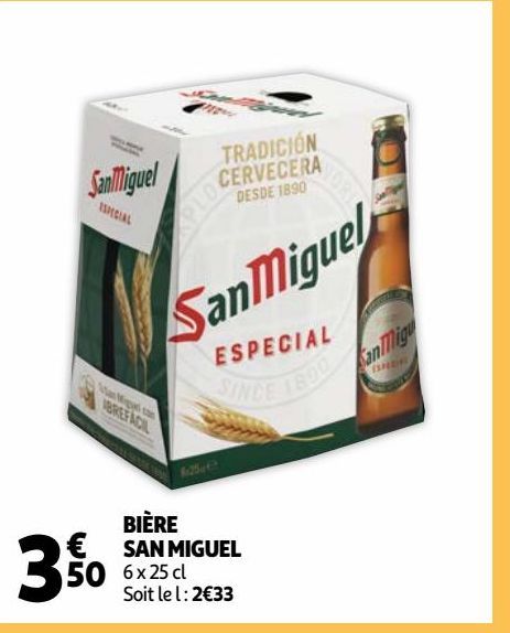 BIÈRE SAN MIGUEL