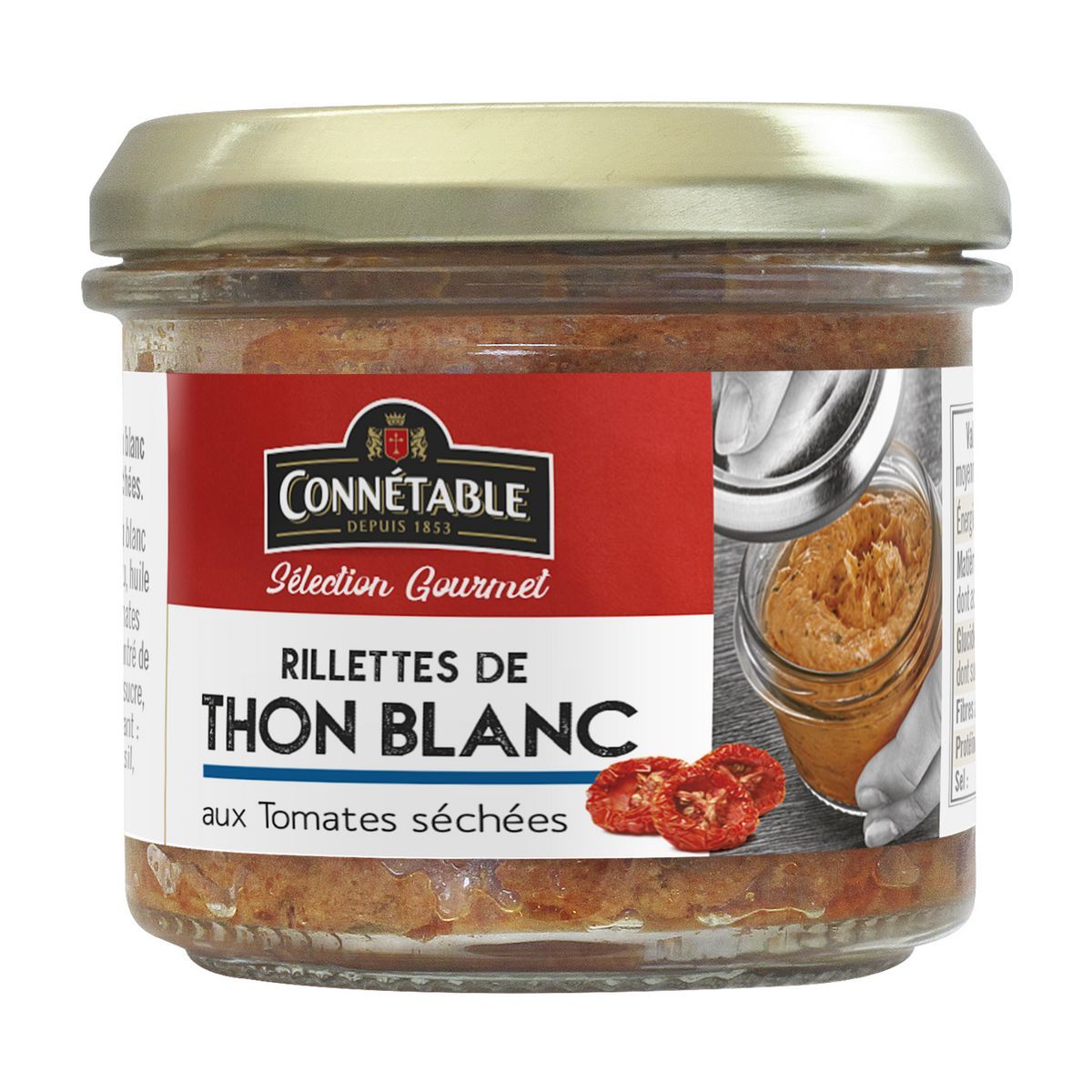 RILLETTES DE THON BLANC AUX TOMATES SÉCHÉES CONNÉTABLE