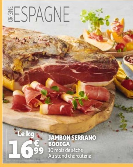 JAMBON SERRANO BODEGA