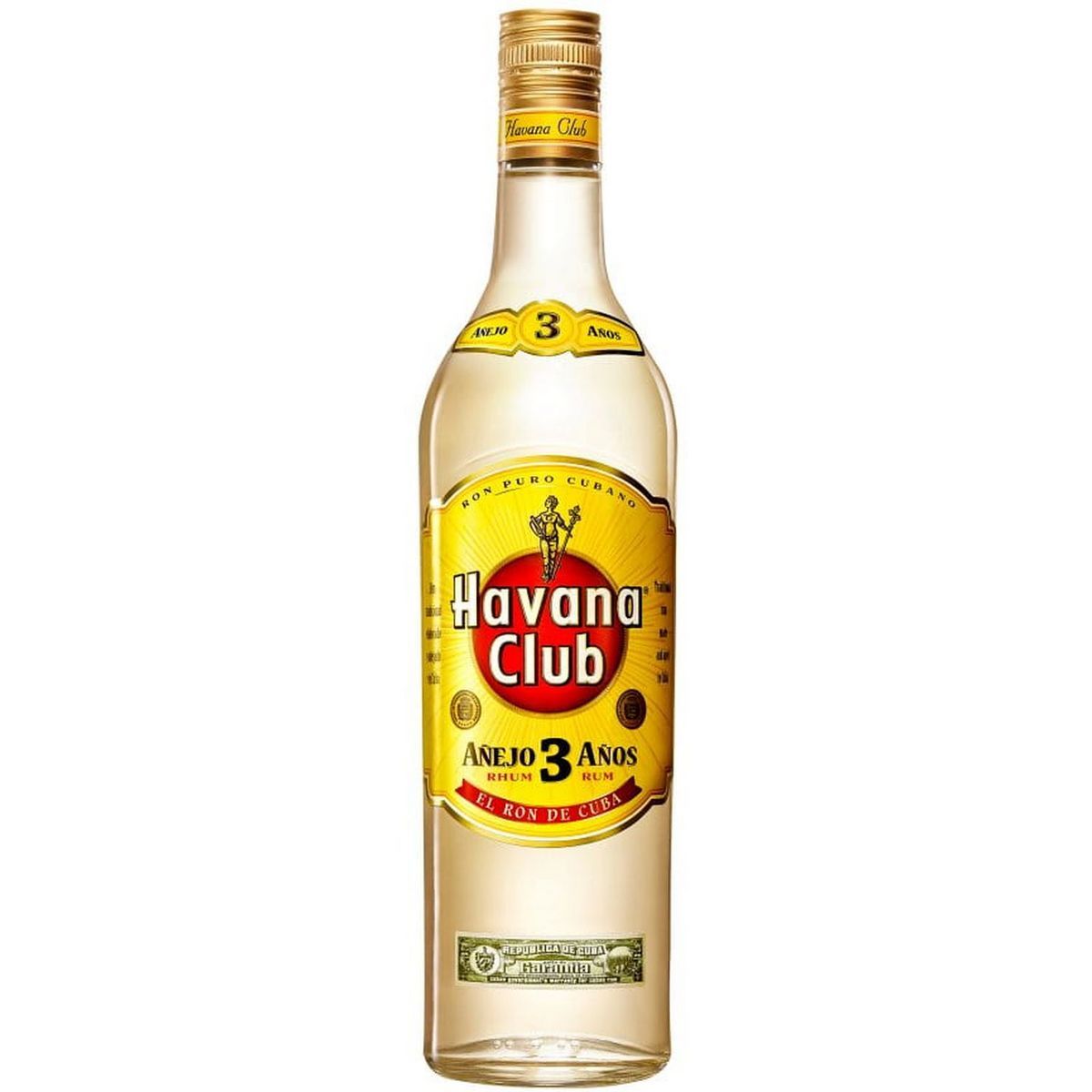 RHUM HAVANA CLUB 3 ANS