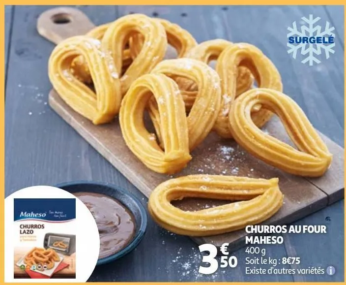 churros au four maheso