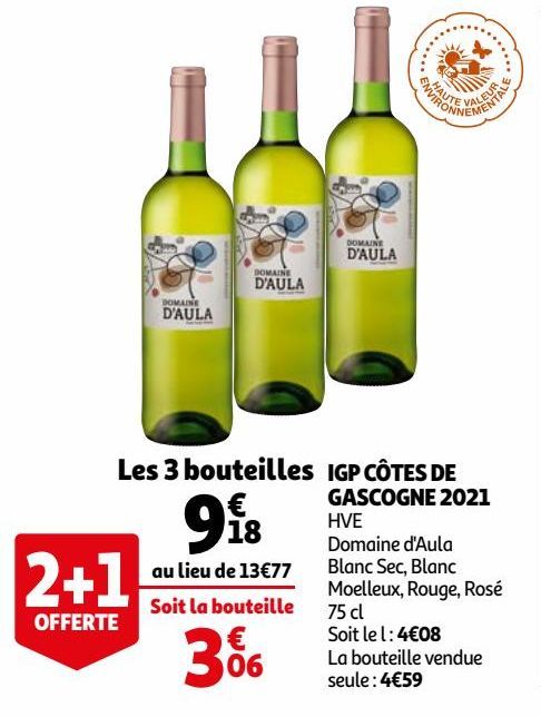 IGP CÔTES DE GASCOGNE 2021