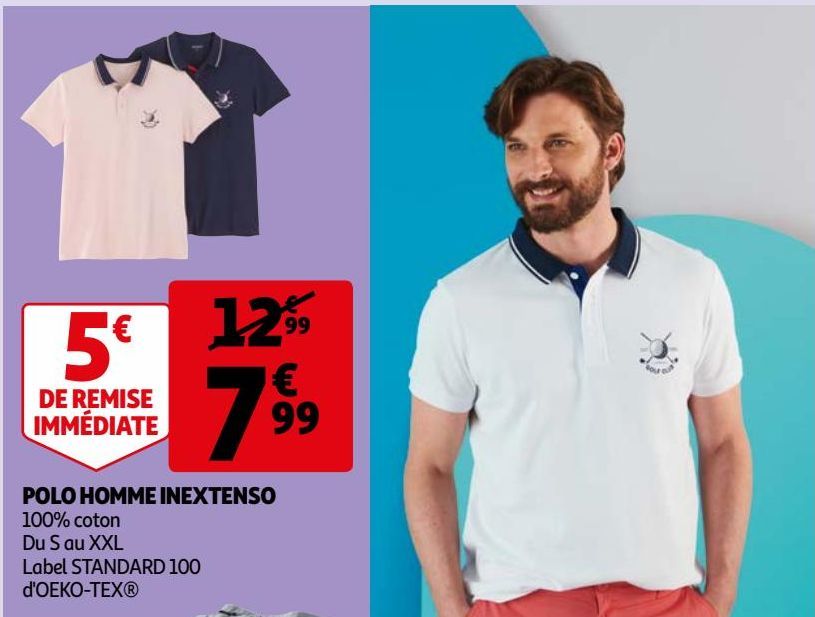 POLO HOMME INEXTENSO