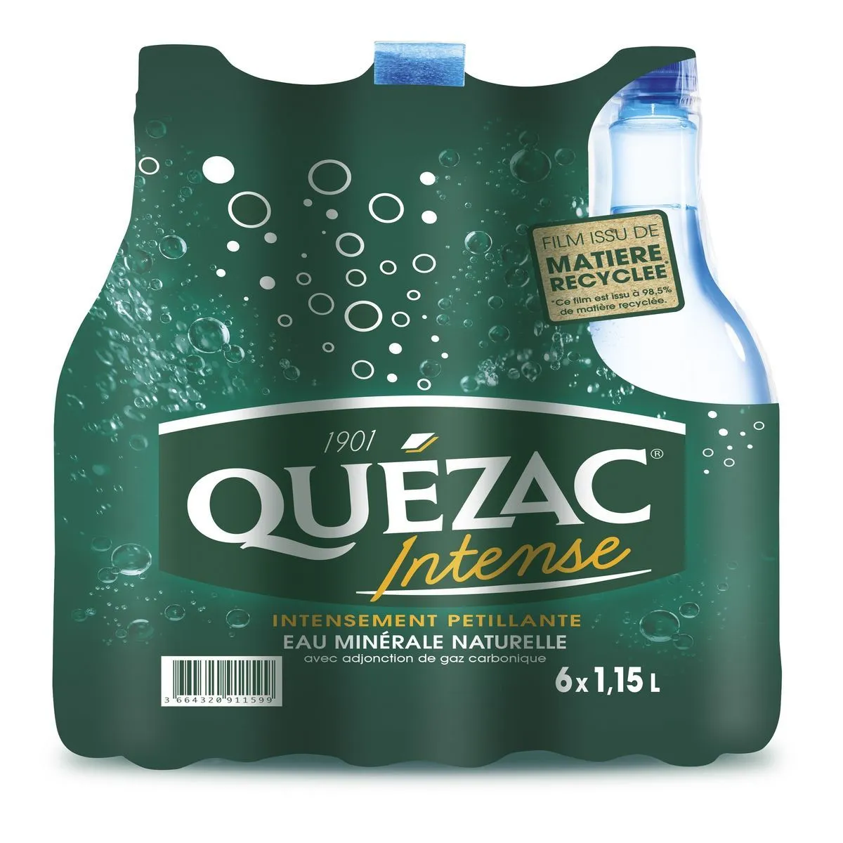 eau minérale gazeuse quézac