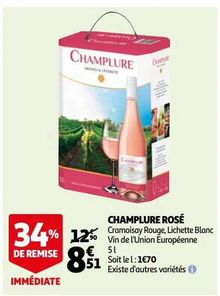 champlure rosé