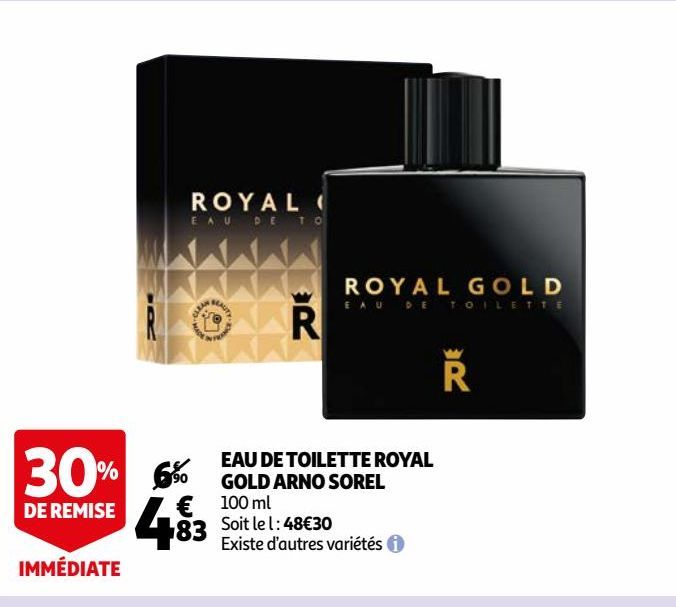 EAU DE TOILETTE ROYAL GOLD ARNO SOREL