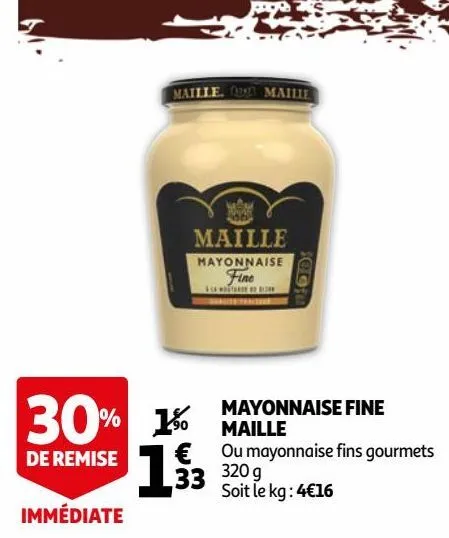 mayonnaise fine maille