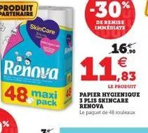 skincare  renova  48 maxi  pack  3
