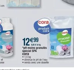 cora  and coume  cora  phmoins  granules