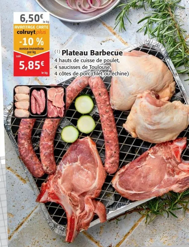 plateau barbecue
