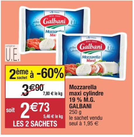 mozzarella Galbani