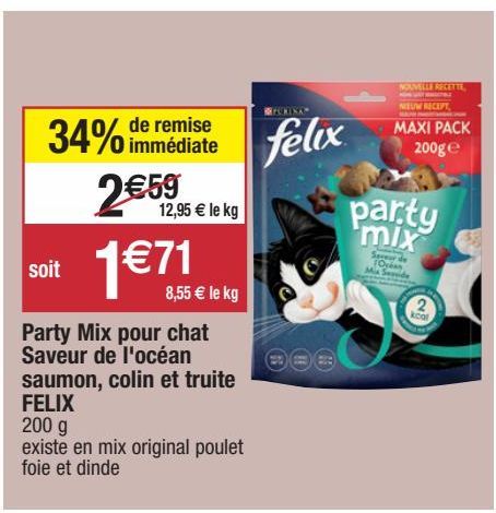 aliments pour animaux Purina